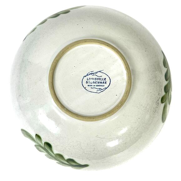 Louisville Stoneware Retired Yellow Country Flower 11" Salad/Serving Bowl-Rare! - Picture 5 of 7